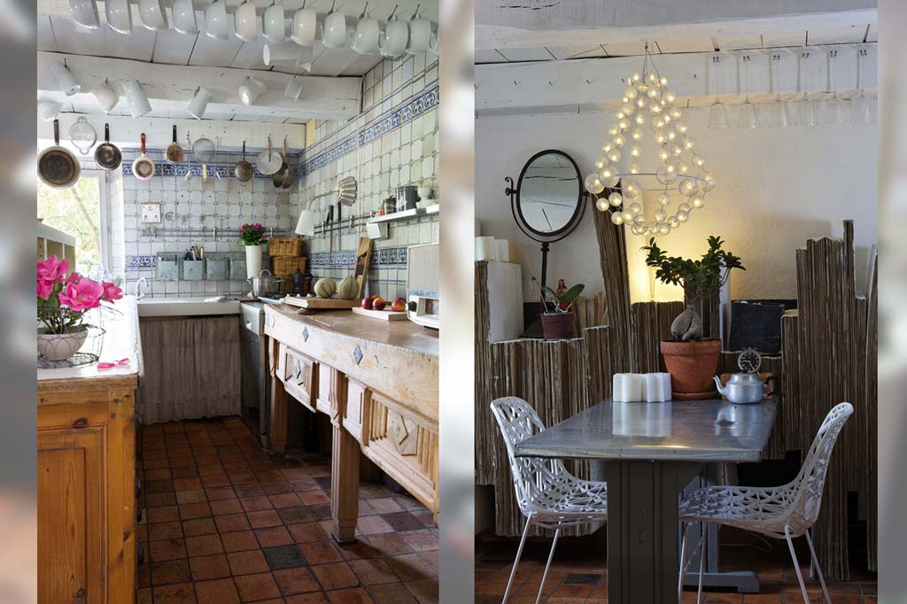 Prima colazione in B&B a cottages in Bretagna Francia