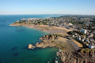 spiagge vicino alla casa dei Lamour, Bretagna Francia